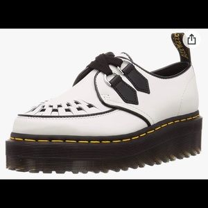 Dr Martens Sidney Platform Creeper White